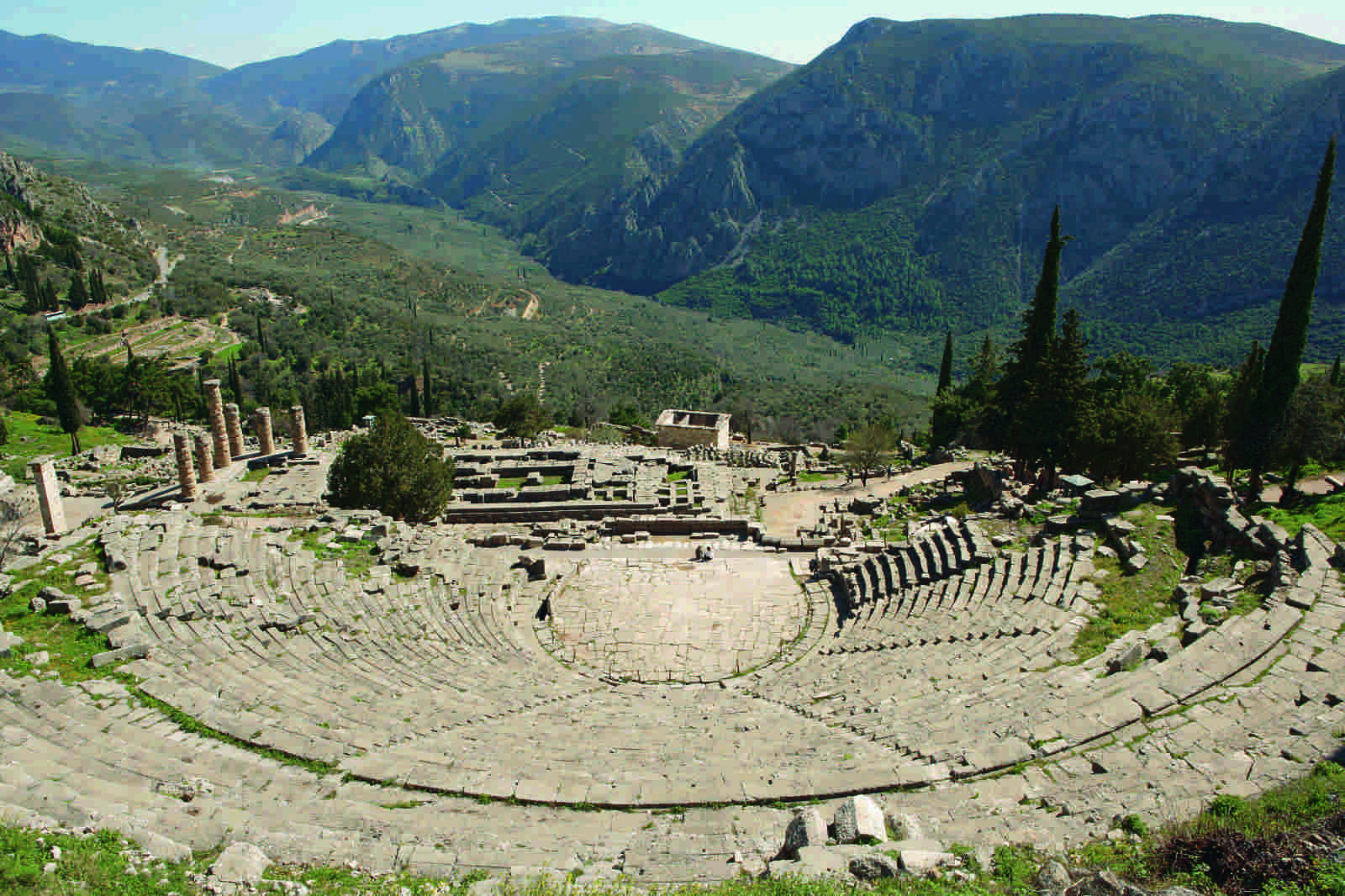 The theater of Delphi - Archaeological Site of Delphi